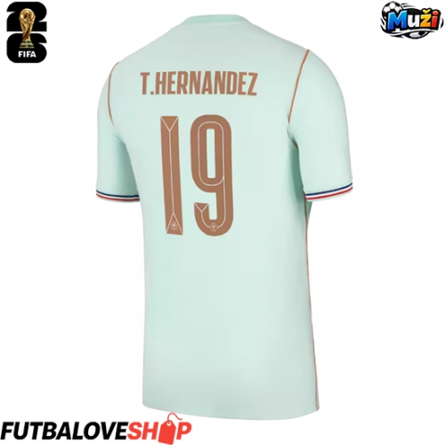 Dres Francúzsko Theo Hernandez #19 Preč MS 2026 Krátky Rukáv